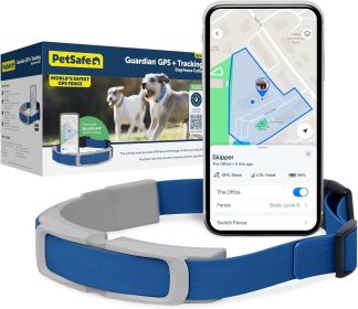 PetSafe Guardian GPS  Tracking Dog Fence Collar – Wireless Dog Fence with Real