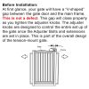 One Touch Gate II in White