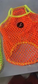 Pet Dog Clothes Summer Thin Breathable Sun Protection Vest (Option: Orange-L)